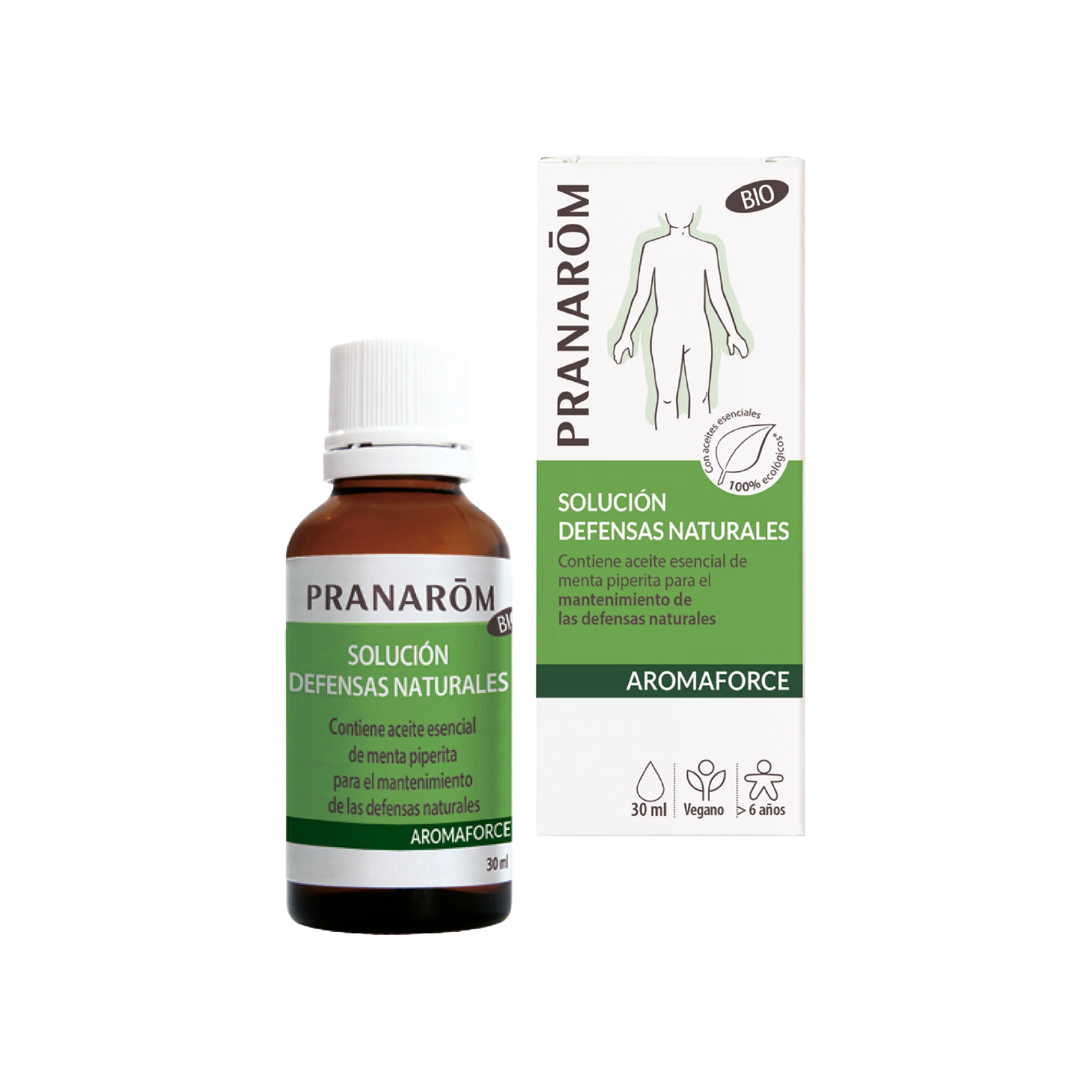 Pranarom Aromaforce Solução Defesas Naturais Bio 30ml