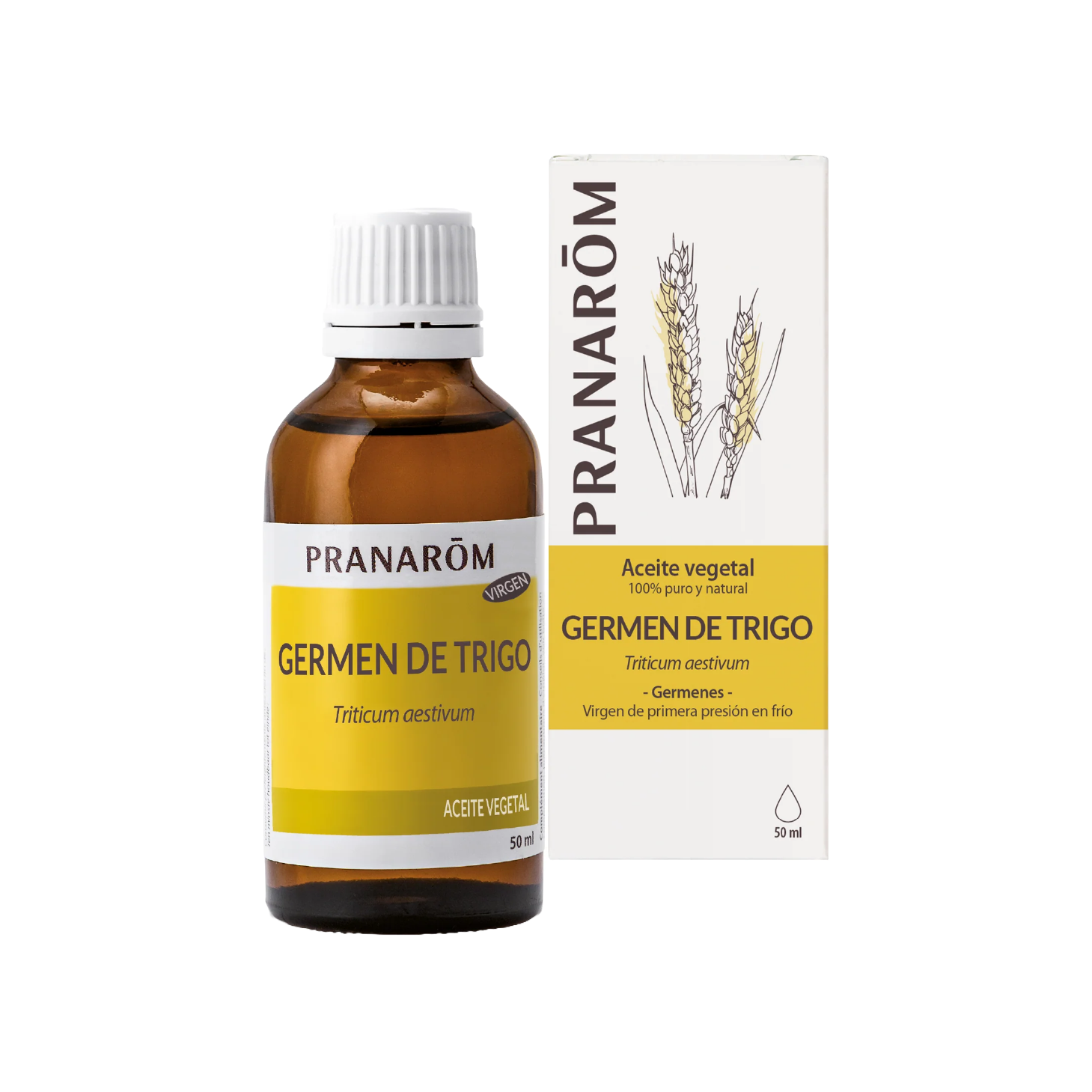 Pranarom Óleo Vegetal Germen de Trigo 50ml