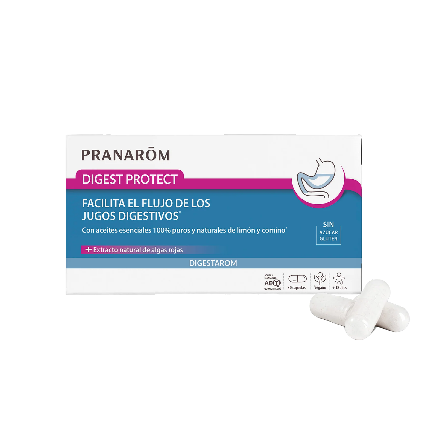 Pranarom Digestarom Protect 30 Cápsulas