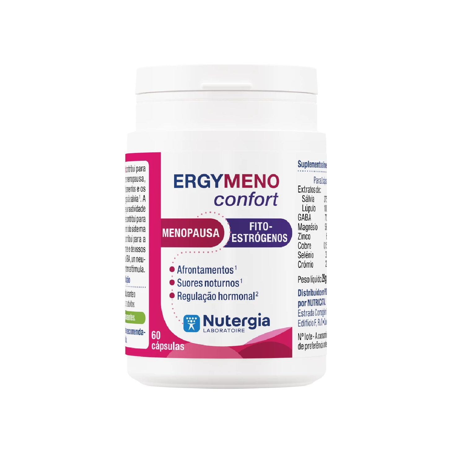 Nutergia Ergymeno Confort 60 Cápsulas
