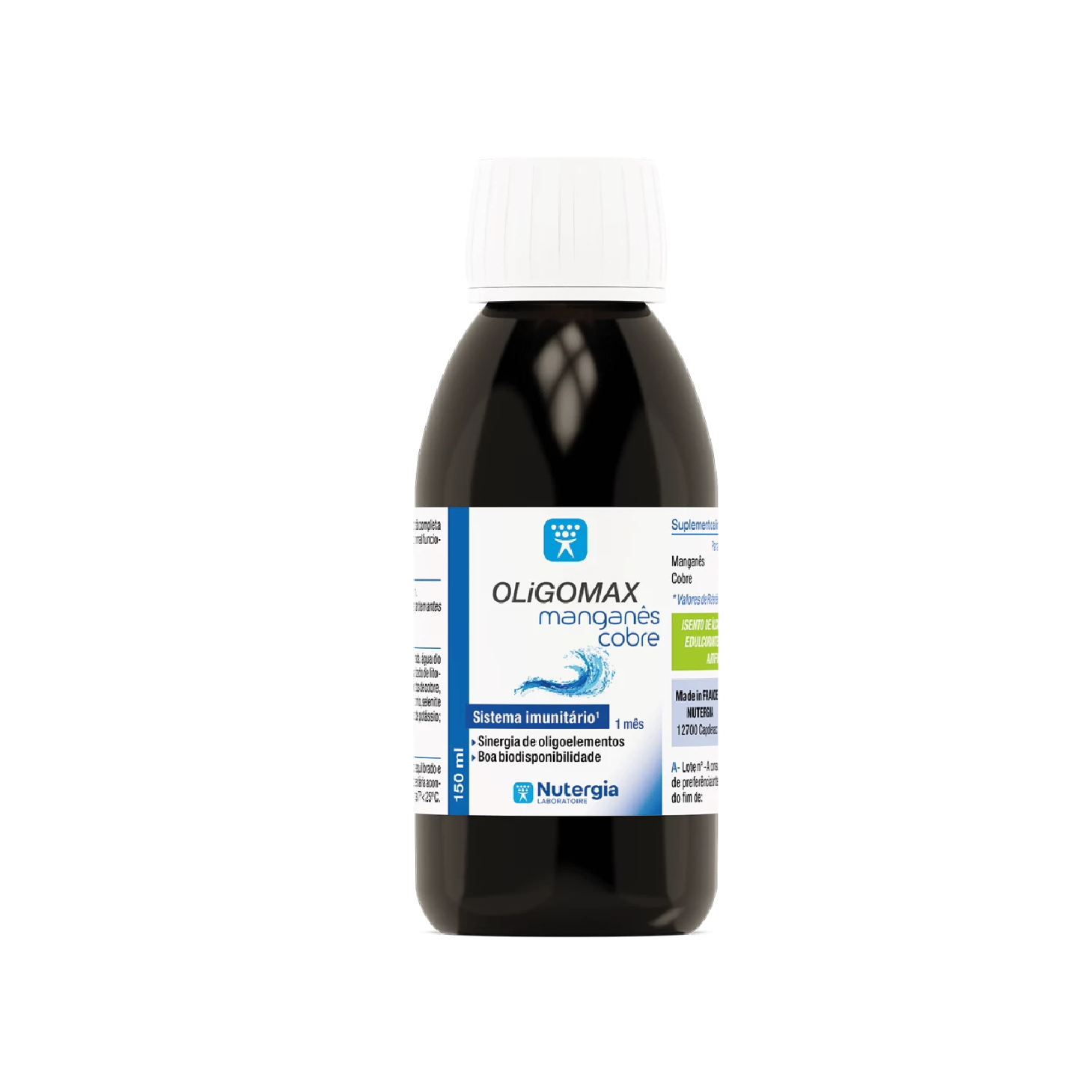 Nutergia Oligomax Manganês Cobre 150ml