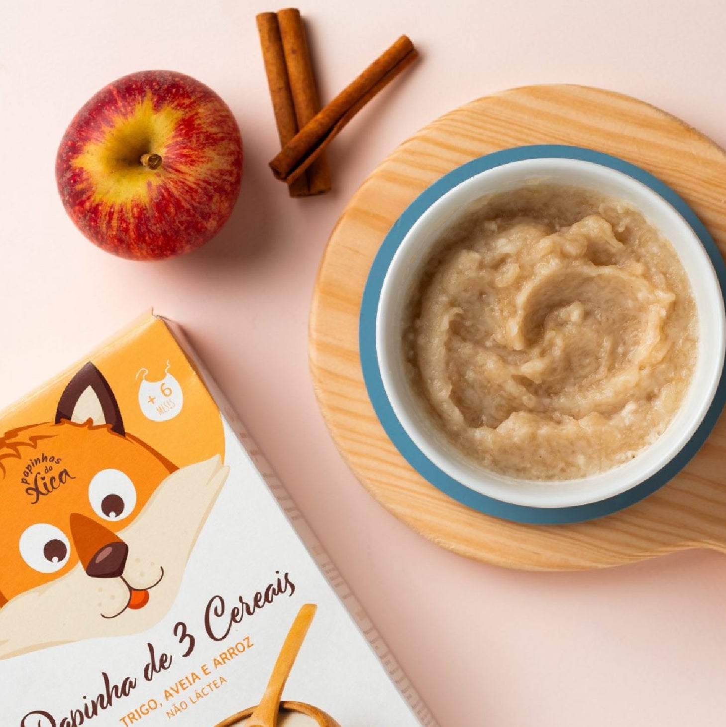 Papinhas da Xica Papinha de 3 Cereais
