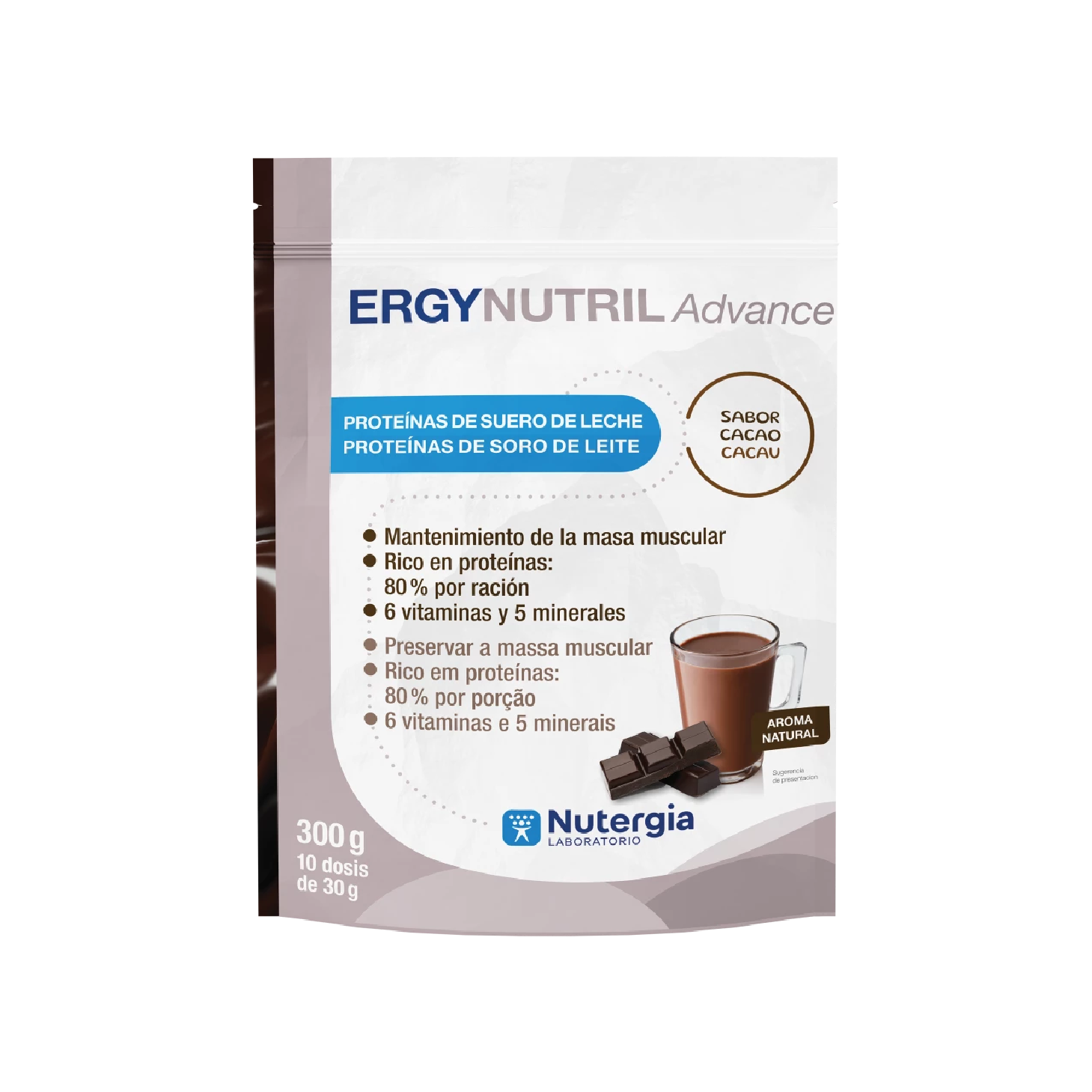 Nutergia Ergynutril Advance Cacau 300g
