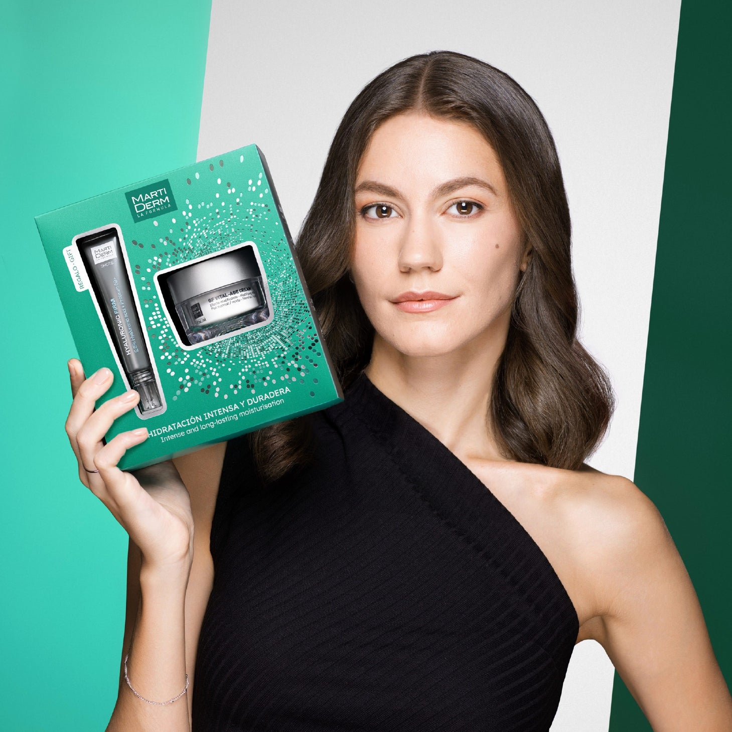 Martiderm Coffret Platinum GF Vital-Age Creme 50ml + Hyaluronic Firm Shot 20ml