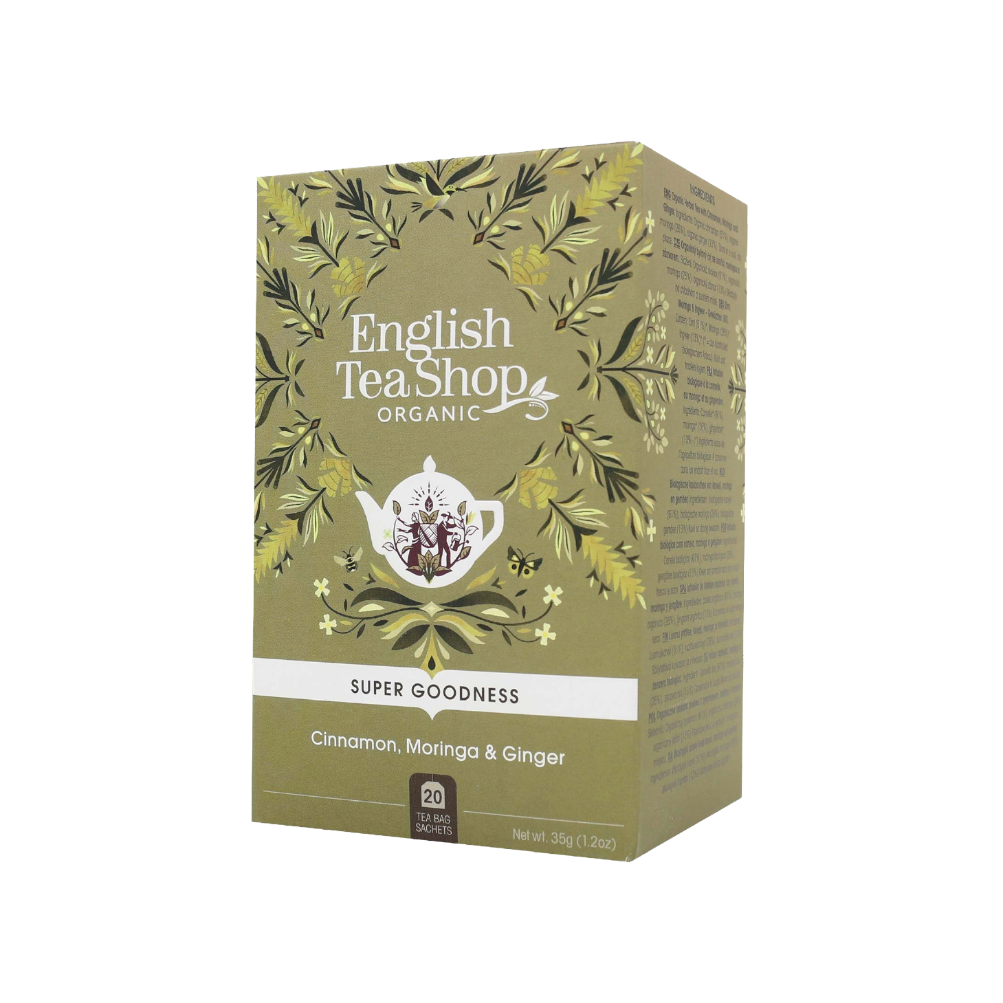 Té Inglés Ref:571926 ETs Canela/Moringa/Jengibre
