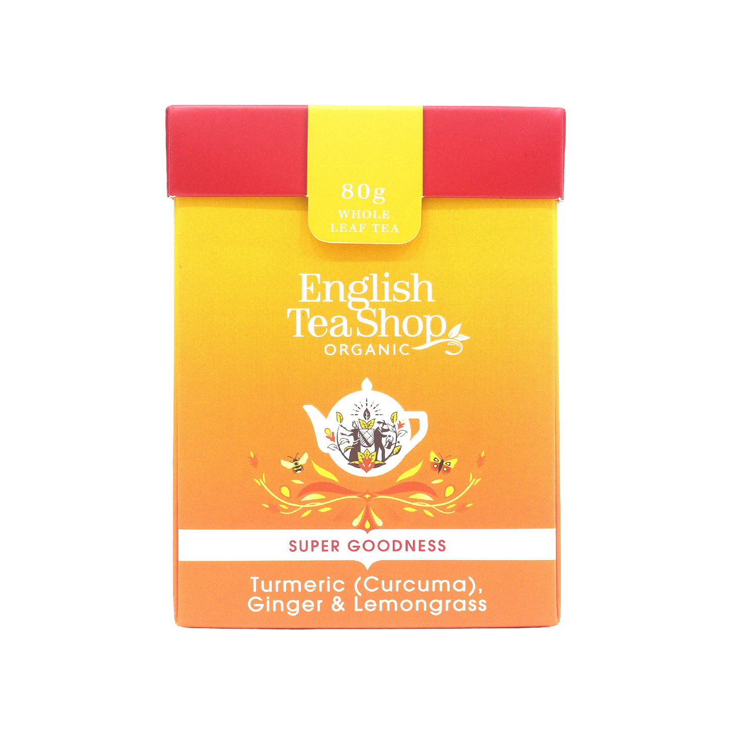 English Tea Ref:60048 Tumeric/Ginger/Lemon 80g
