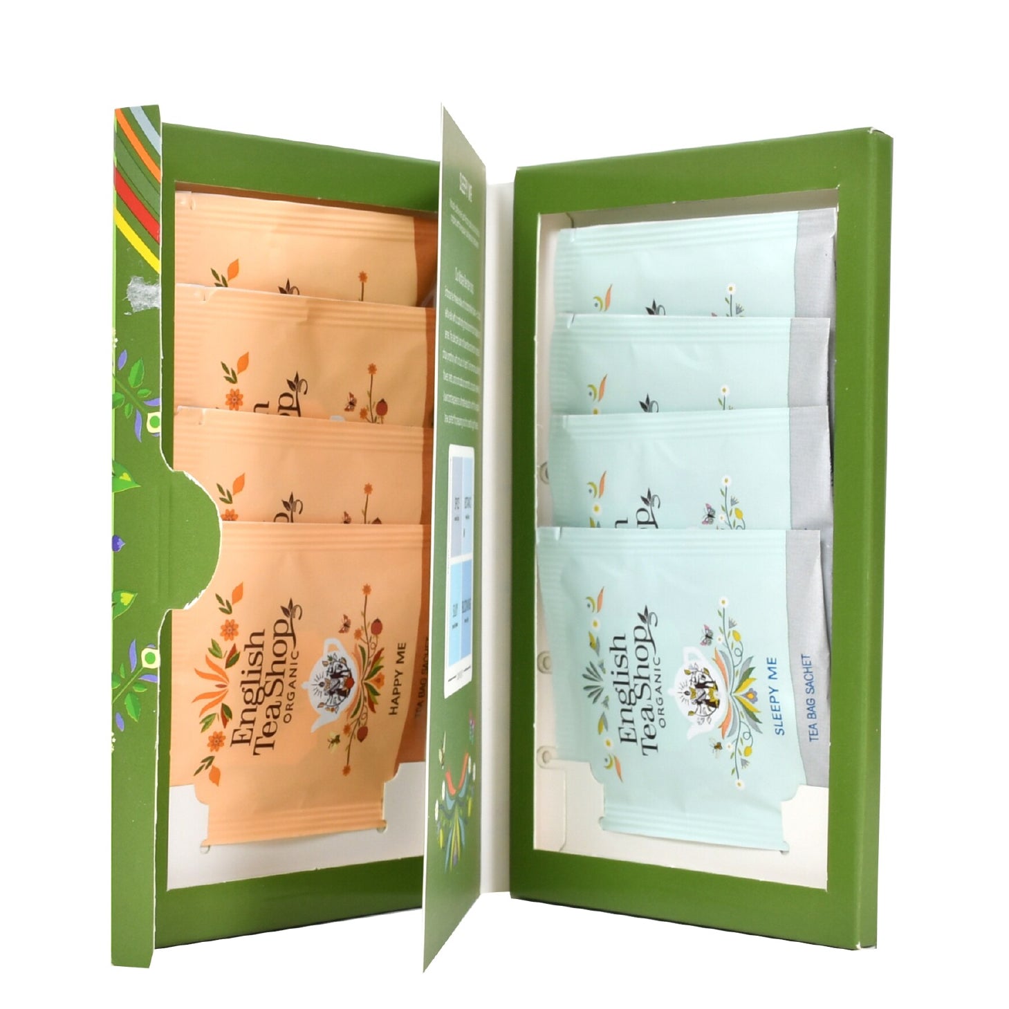 English Tea Livro de Chá Wellness Tea Book 8 Saquetas