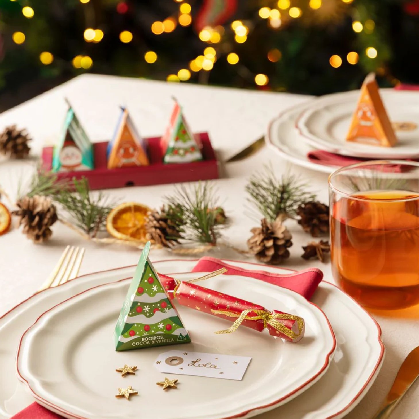 Té Inglés Ref: 65289 Árbol de Navidad Orgánico 6 Pir