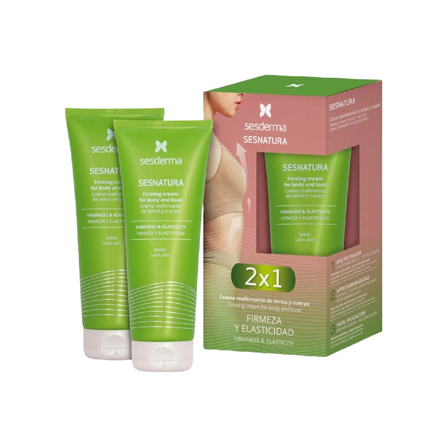 Sesderma Sesnatura Crema Reafirmante 250ml x 2 Unidades