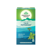 Tulsi y menta orgánica de la India (25 sobres)