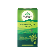 Té verde Tulsi clásico de Organic India, 25 bolsitas