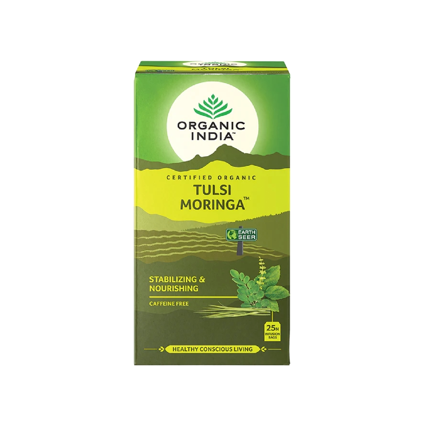 Tulsi Moringa Organic India 25 sobres