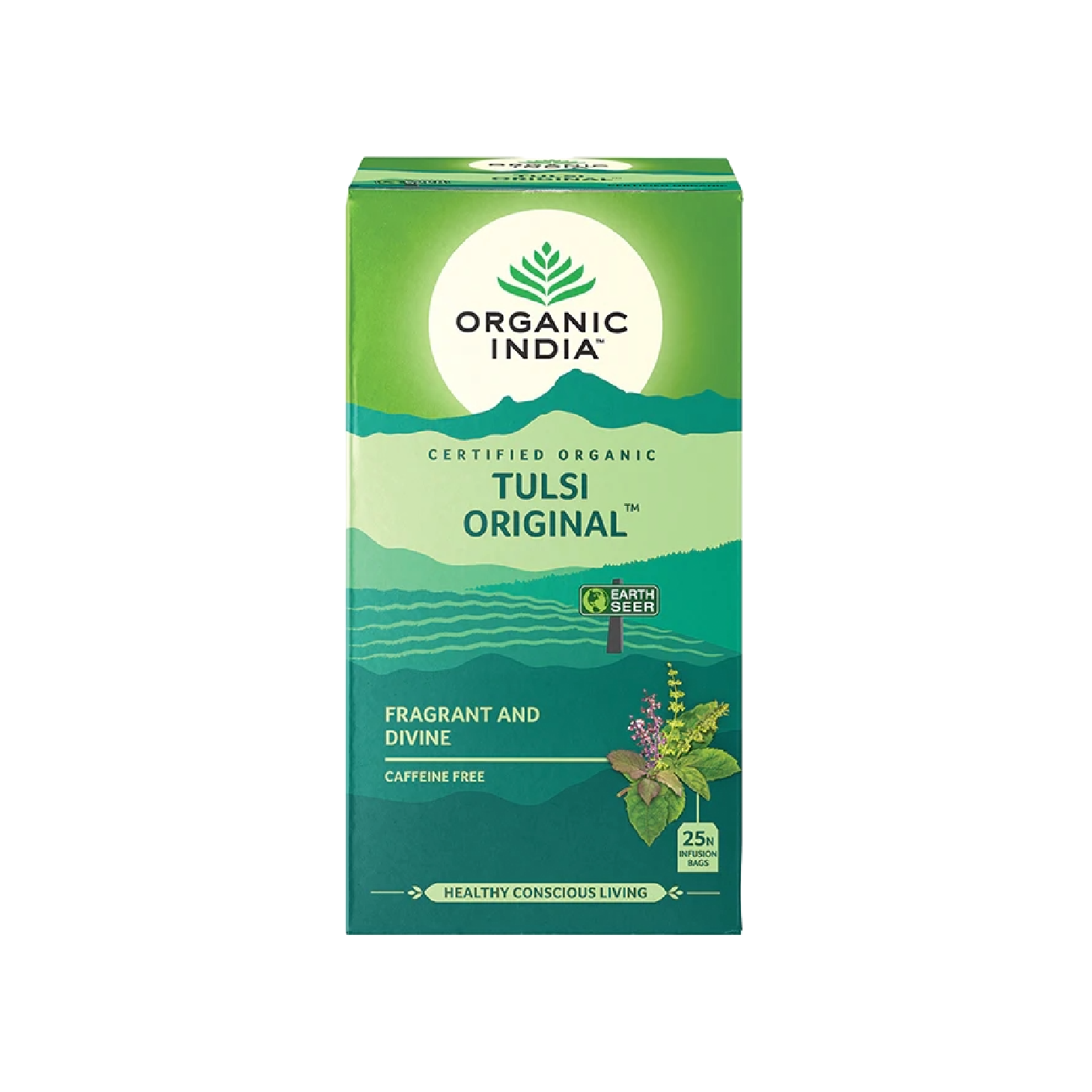 Tulsi original de Organic India, 25 sobres