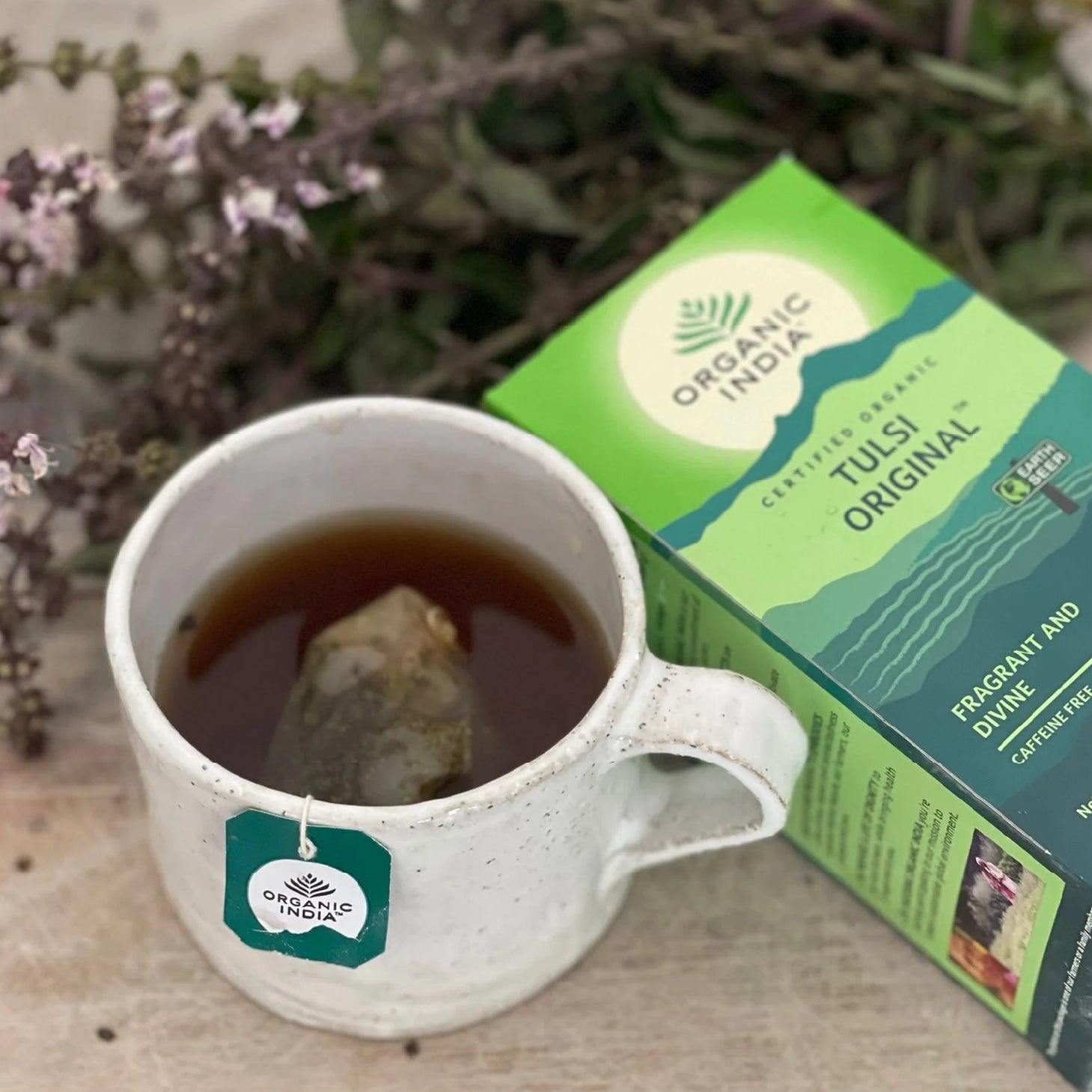 Tulsi original de Organic India, 25 sobres