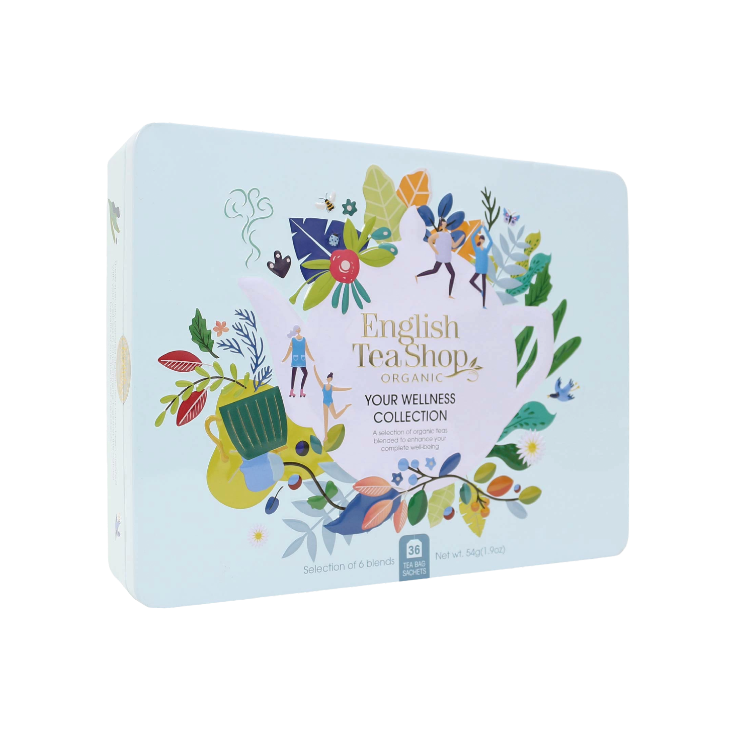 English Tea Ref:58168 Ultimate Col Gift Tin Blue