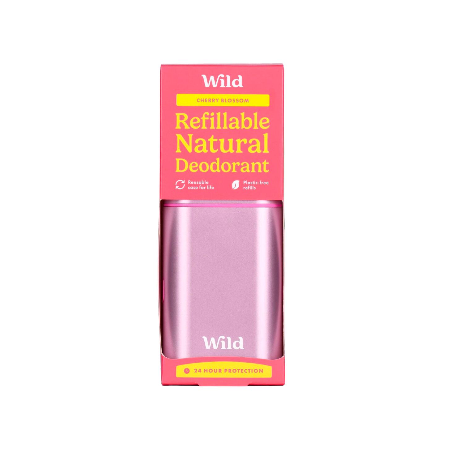 Wild Desodorizante Natural Caixa Refillable Flor de Cerejeira