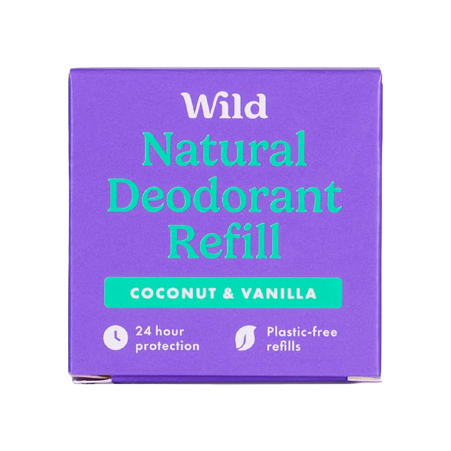 Wild Desodorizante Natural Recarga Coco e Baunilha
