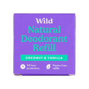 Wild Desodorizante Natural Recarga Coco e Baunilha