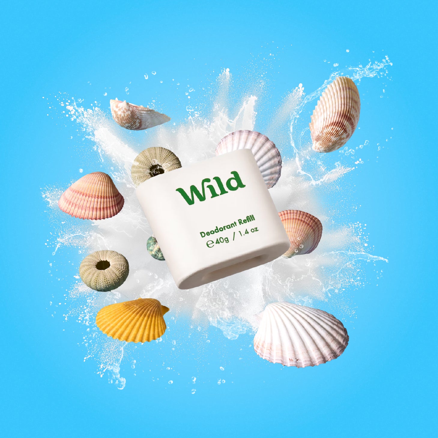 Wild Desodorizante Natural Recarga Maresia