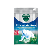 Vicks Dupla Ação 20 Rebuçados com Mentol Refrescante 72g