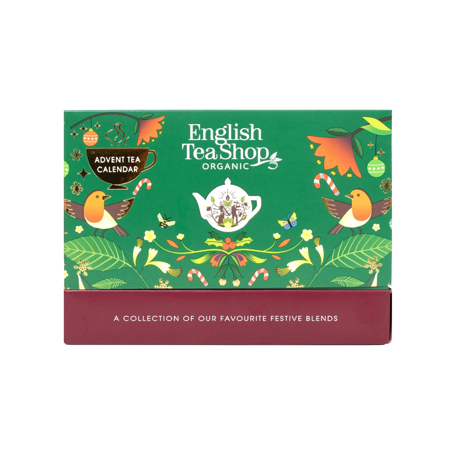 English Tea Calendário do Advento Verde 25 Saquetas