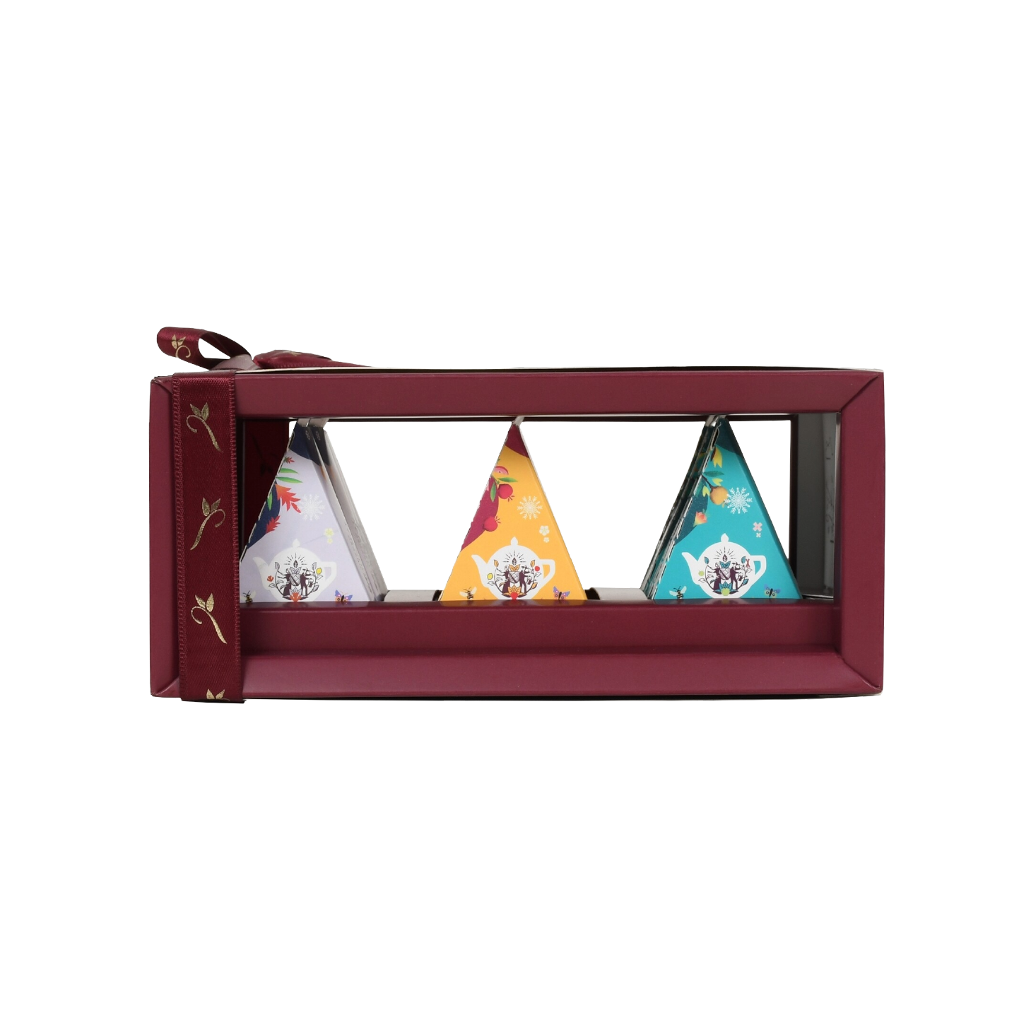 English Tea Wellness Coleção de Natal 12 Pirâmides