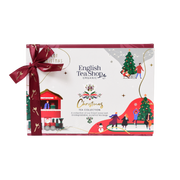 English Tea Coleção de Árvores de Natal Maravilhas Branca 12 Unidades