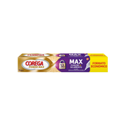 Crema fijadora de prótesis dentales Corega Max Fixation + Sealing 70 g