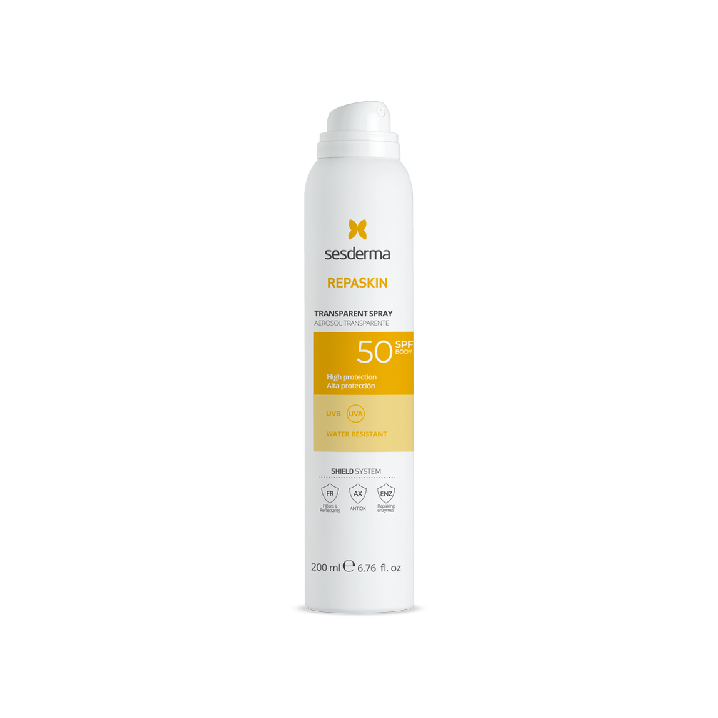 Sesderma Repaskin Spray Transparente SPF50 200ml