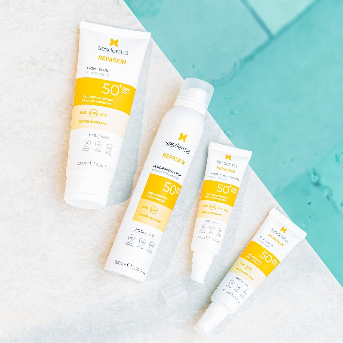 Sesderma Repaskin Spray Transparente SPF50 200ml