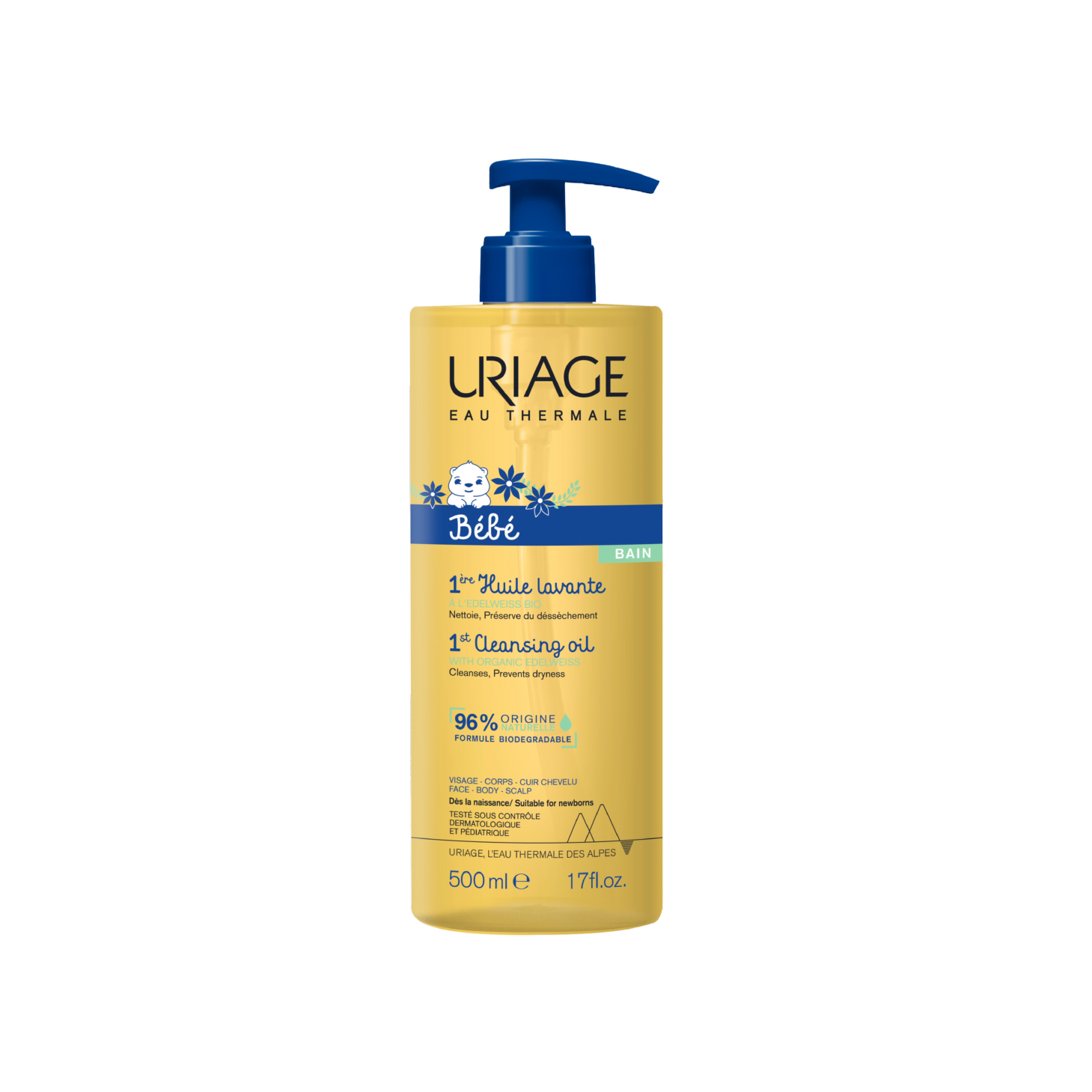 Uriage Bebé 1º Óleo Lavante 500ml