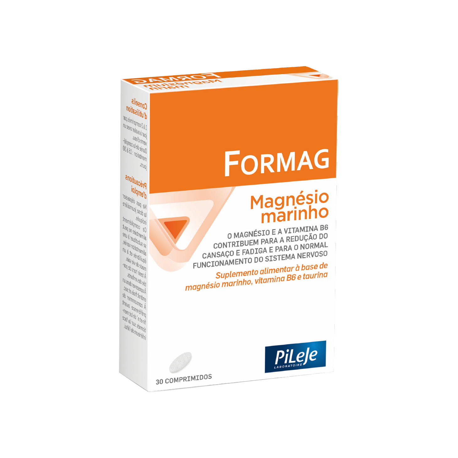 Pileje Formag Magnésio Marinho 30 Comprimidos