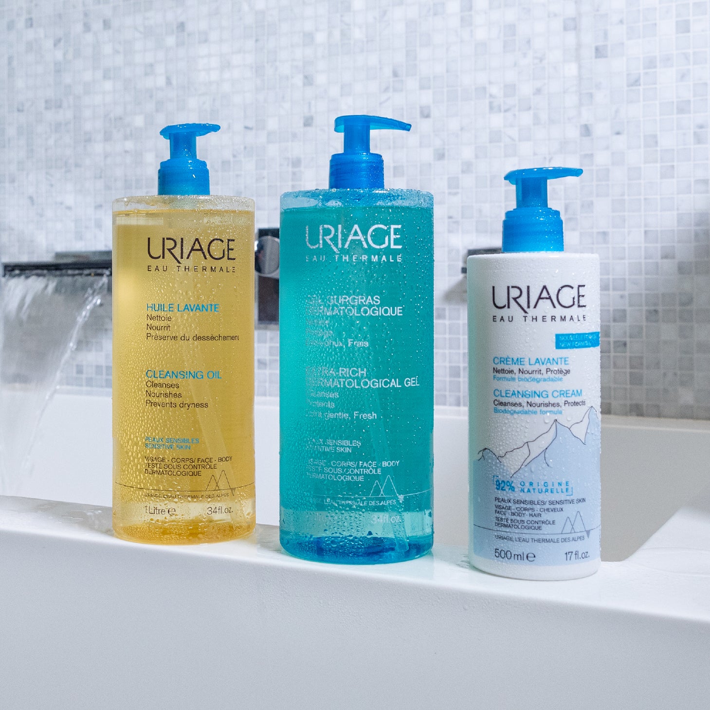 Aceite limpiador Uriage Eau Thermale 1L