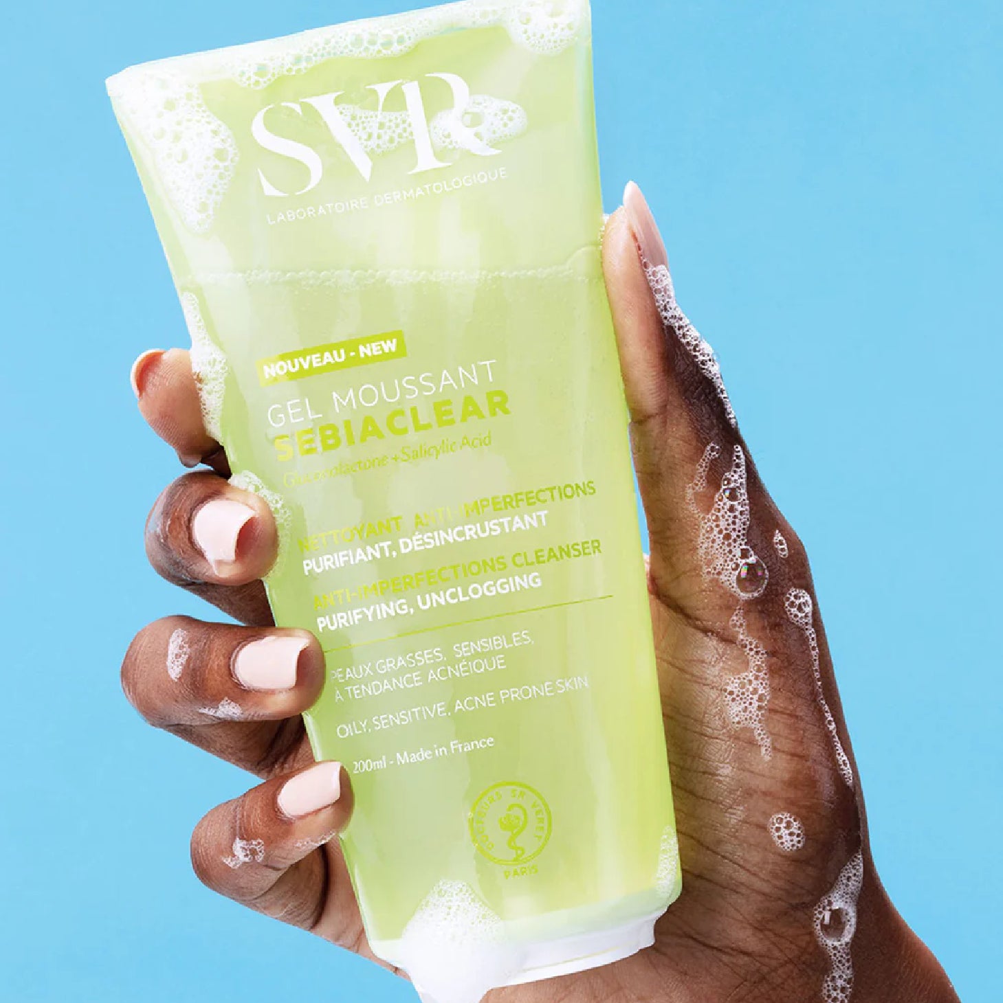 SVR Sebiaclear Gel Moussant 200ml