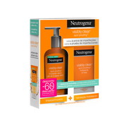 Neutrogena Visible Clear Hidratante Facial 50ml + Gel de Limpeza 200ml