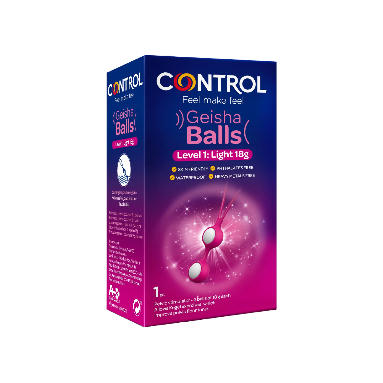 Control Geisha Balls Level 1 Estimulante Feminino
