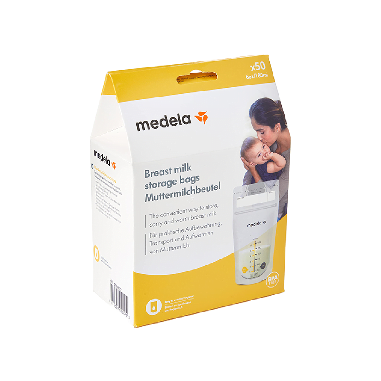 Medela Sacos Conservação Leite 180ml x 50 Unidades