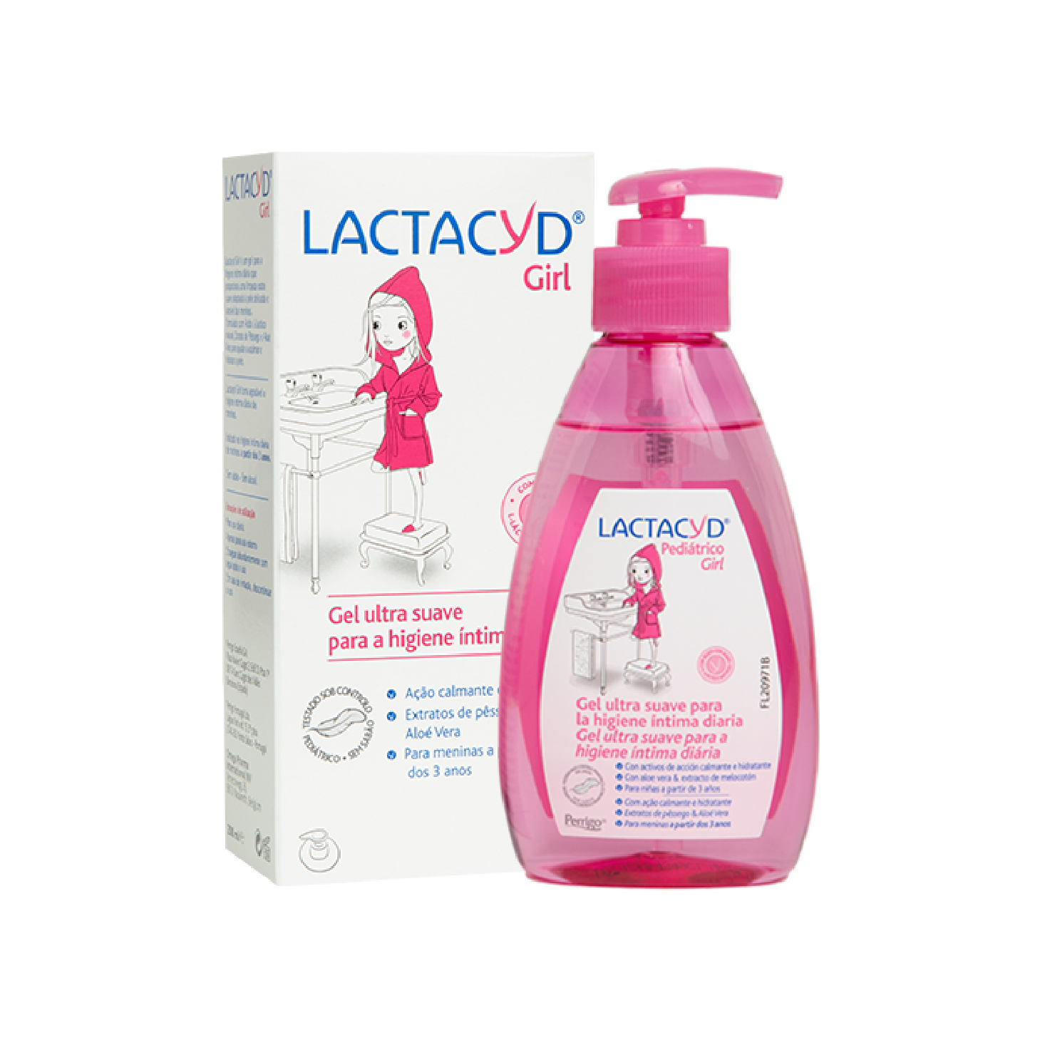 Lactacyd Girl Gel Higiene Íntima Ultra Suave 200ml