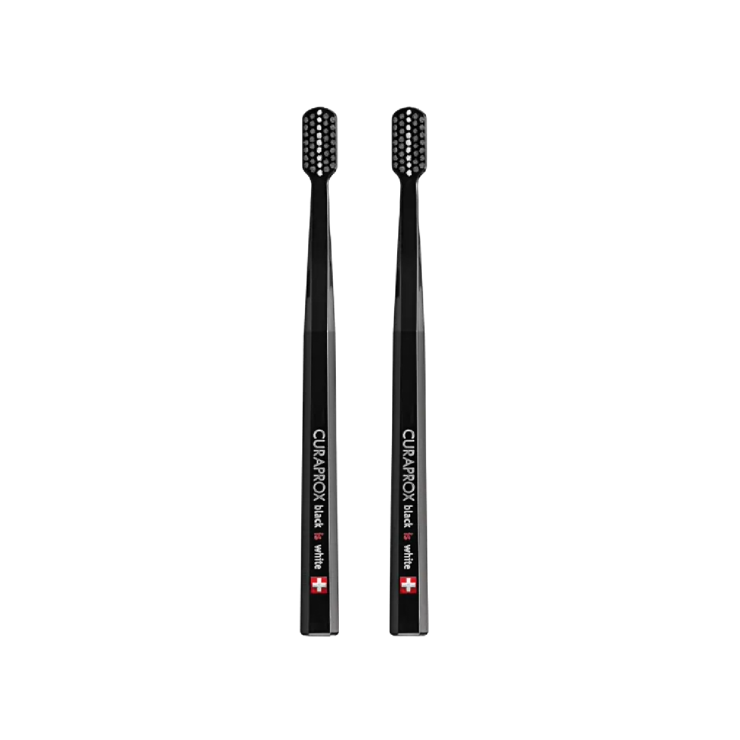 Curaprox Black Is White Kit Escova de Dentes Preta x 2 Unidades