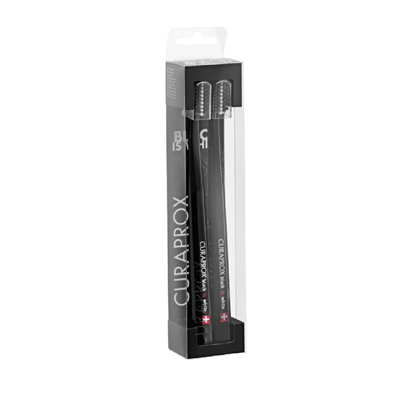 Curaprox Black Is White Kit Escova de Dentes Preta x 2 Unidades