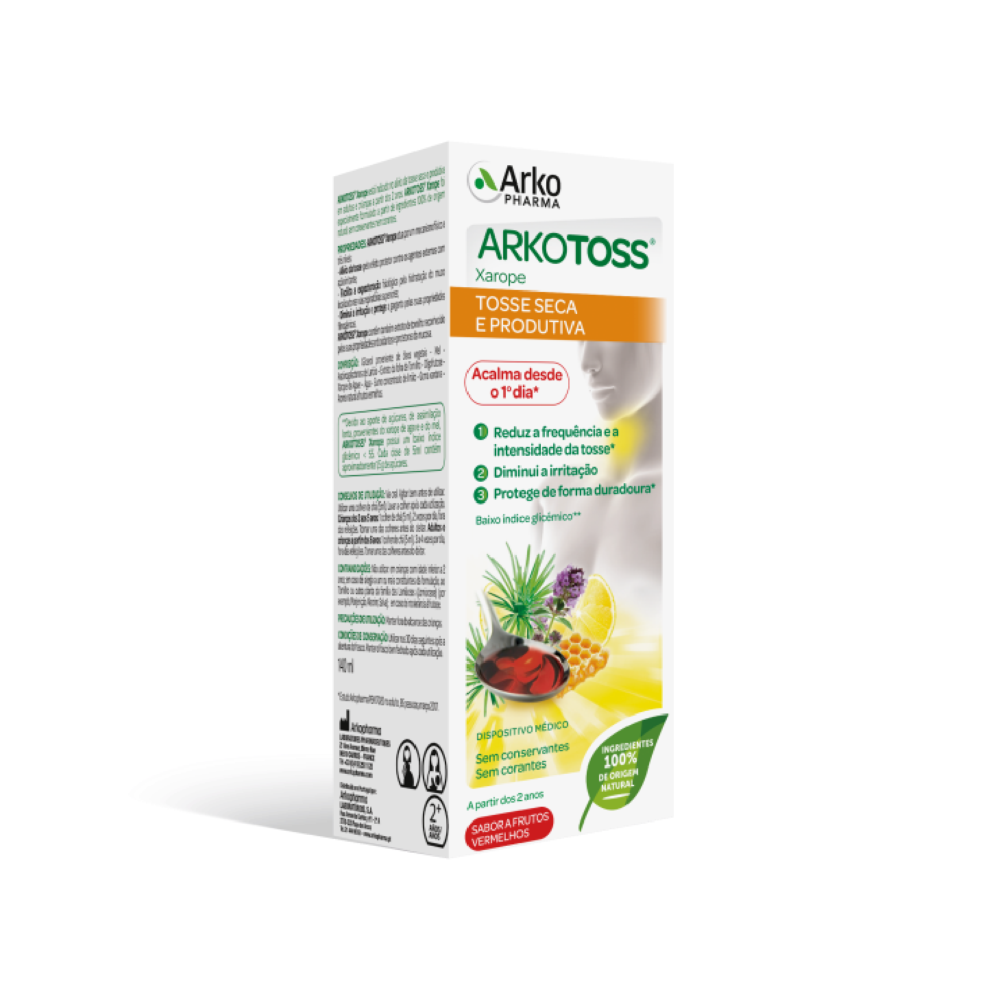 Arkotoss Tosse Xarope Frutos Vermelhos 140ml