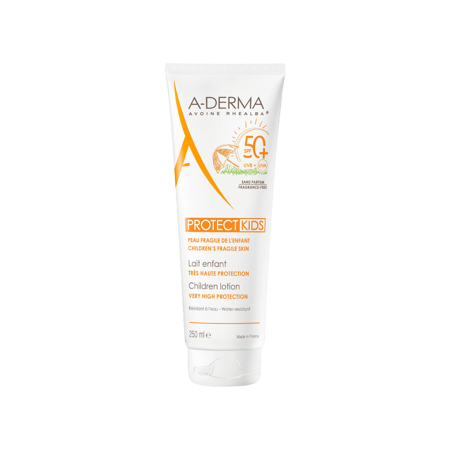 A-Derma Protect Kids Leite SPF50+ 250ml