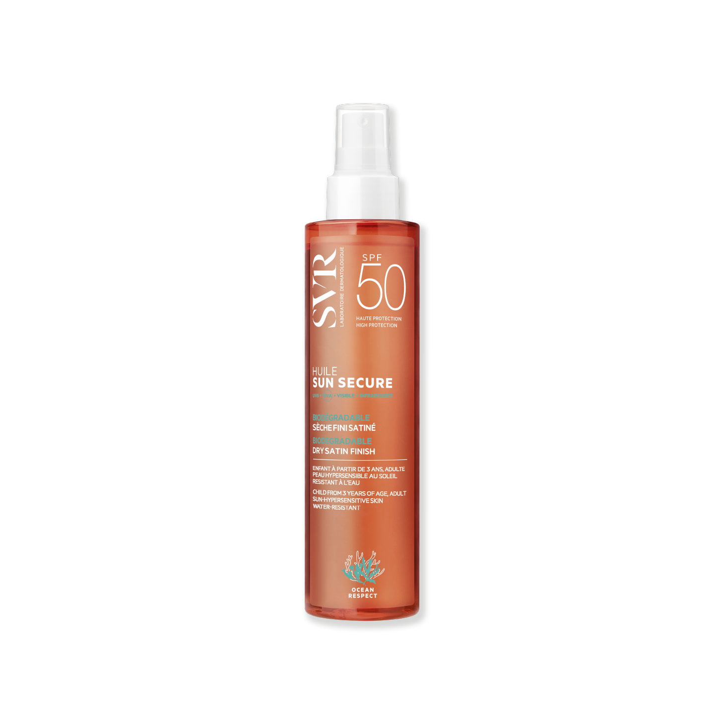 SVR Sun Secure Óleo Seco SPF50 200ml