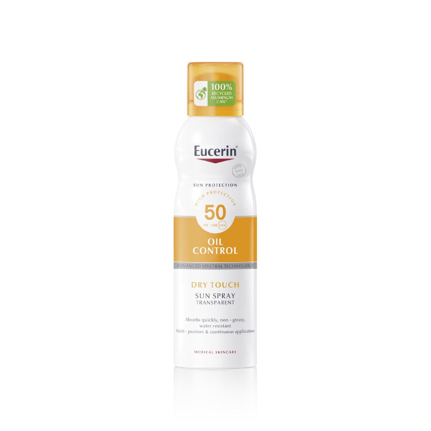Eucerin Sun Oil Control Spray Aerossol Toque Seco SPF50 200ml