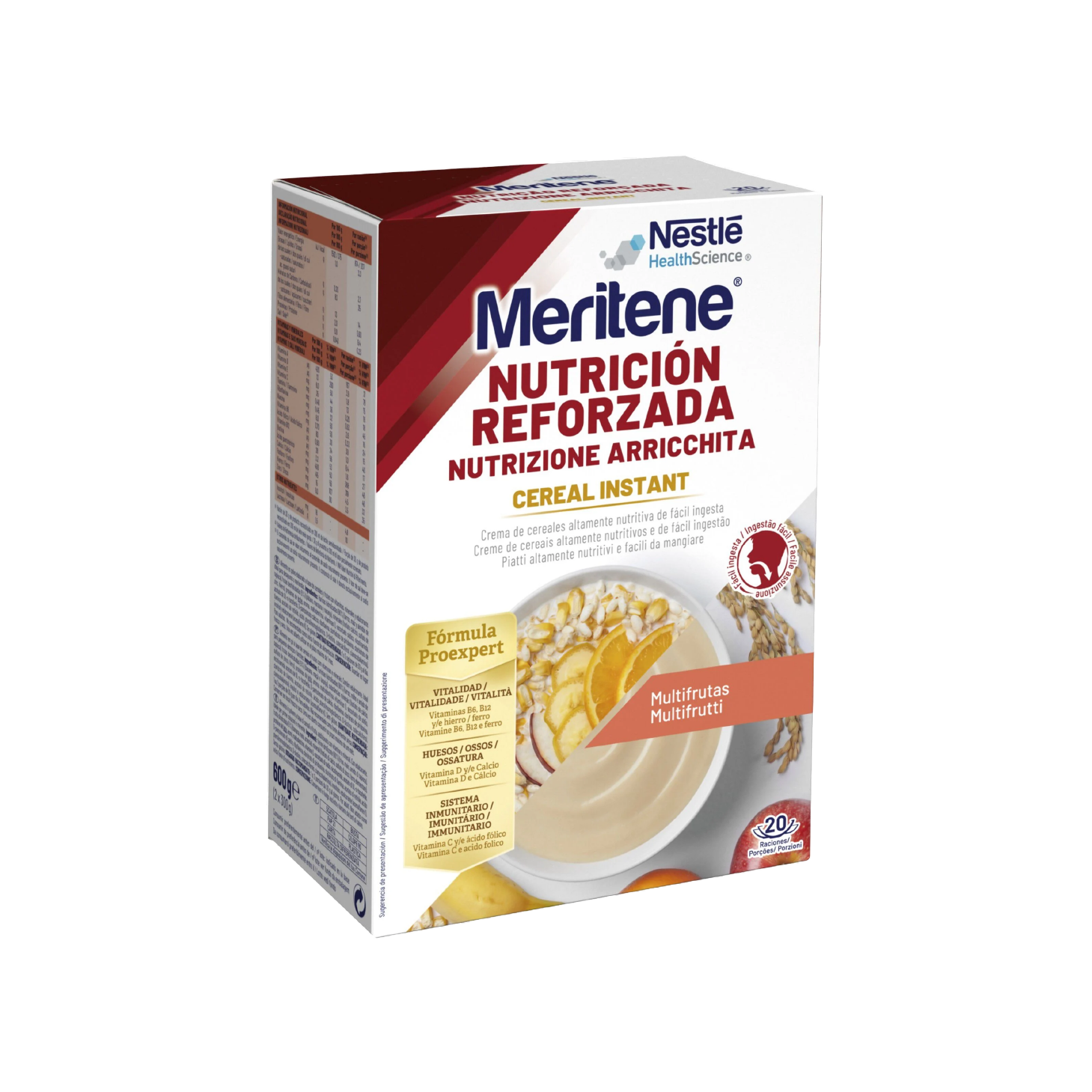 Meritene Cereal Instant Multifrutas 300g x 2 Saquetas
