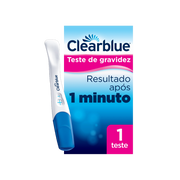 Clearblue Teste de Gravidez Resultado 1 minuto x 1 Unidade