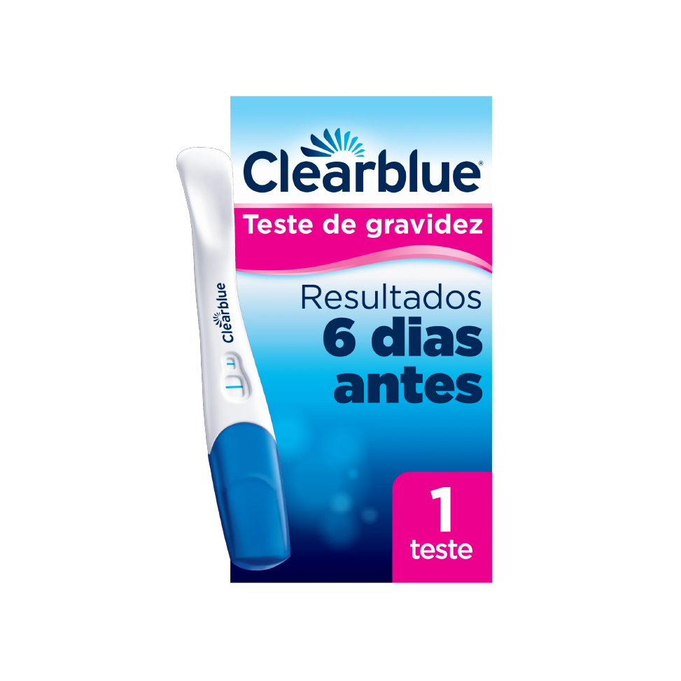Clearblue Teste de Gravidez Ultra Antecipado 6 Dias x 1 Unidade