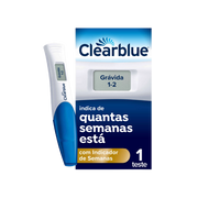 Prueba de embarazo digital Clearblue con indicador de semanas x 1 unidad