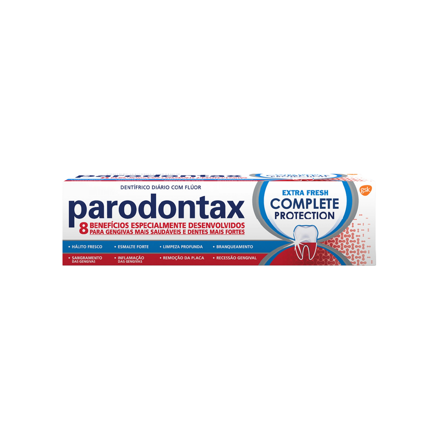 Pasta dental Parodontax Protección Completa 8 Beneficios 75 ml