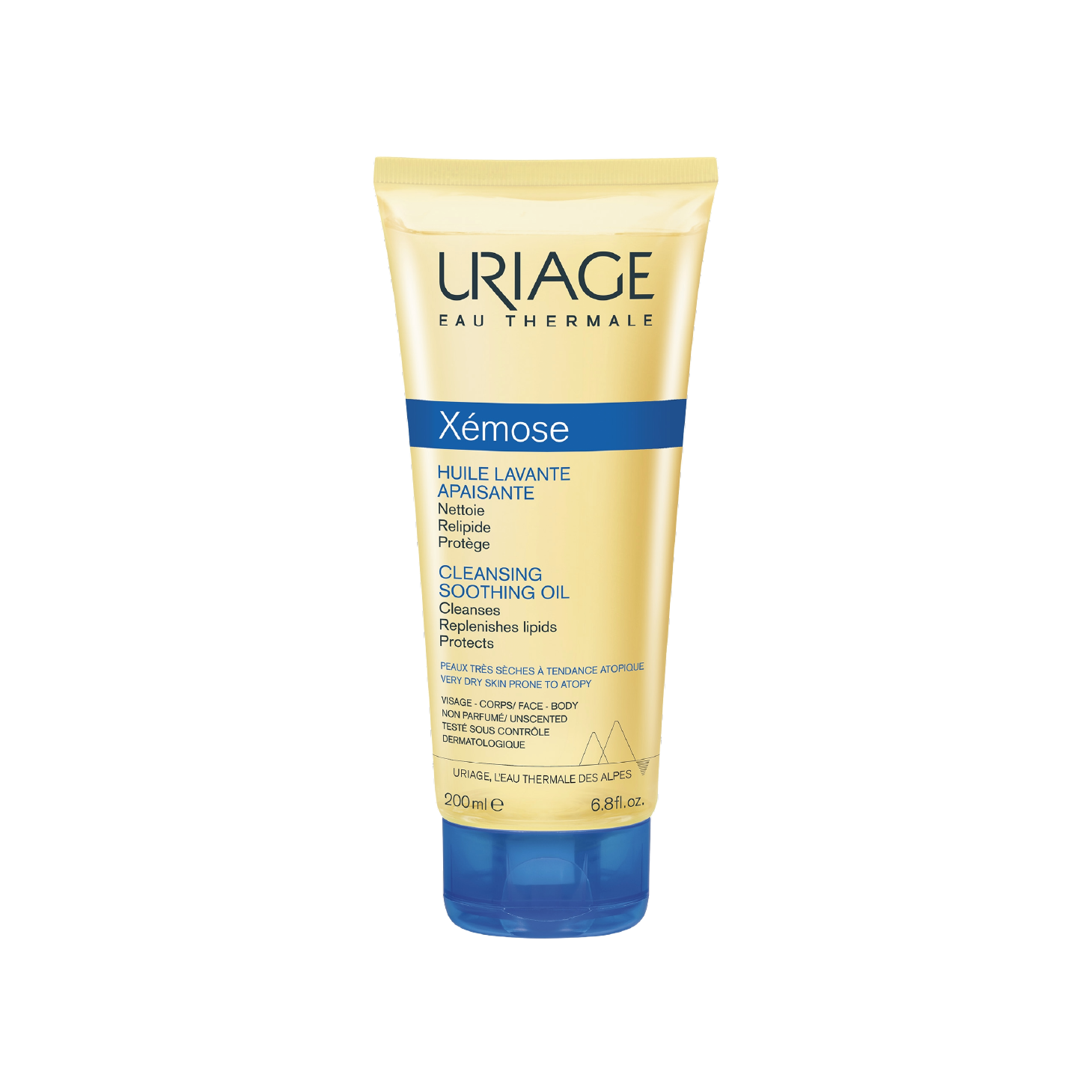 Uriage Xémose Óleo de Limpeza Duche e Banho 200ml